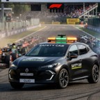 Clio als Saft Car / Pace Car bei der Formel 1