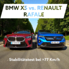 Stabilitätstest Renault Rafale vs. BMW X5