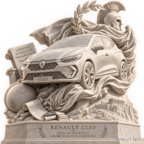 Clio in Stein